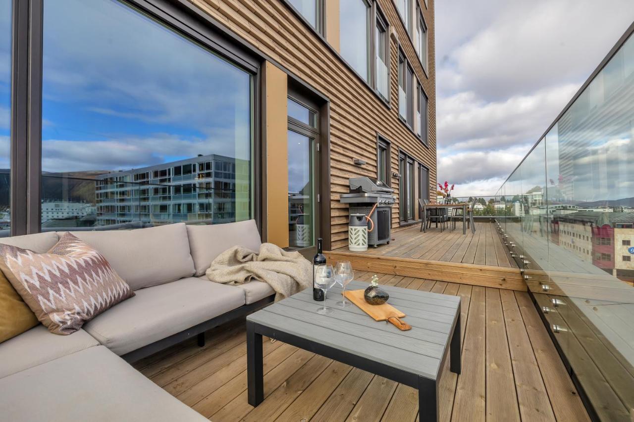 Penthouse In Downtown Tromso New Leilighet Eksteriør bilde
